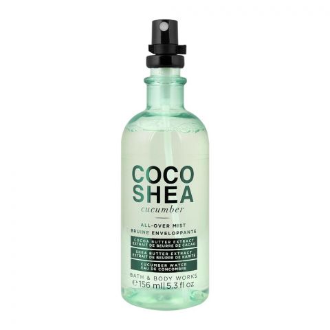 Bath & Body Works Coco Shea Cucumber All-Over Mist, 156ml