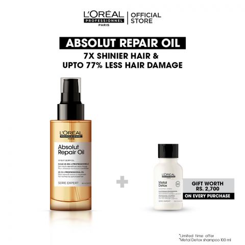 L'Oreal Professionnel Serie Expert Wheat Germ Oil Absolut Repair Oil, 90ml