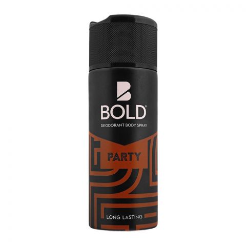 Bold Party Long Lasting Deodorant Body Spray, For Men, 150ml