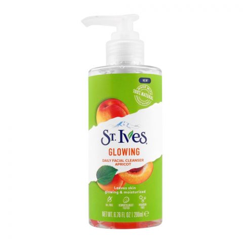 St. Ives Glowing Apricot Daily Facial Cleanser, 200ml