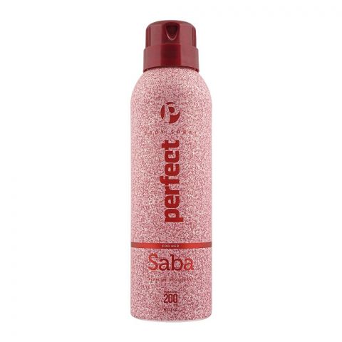 Perfect For Her Saba Perfume Deodorant Body Spray, For Women, 200ml