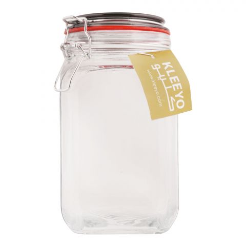 Kleeyo Glass Storage Jar, 1200ml, L0004S
