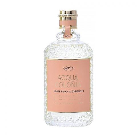 4711 Acqua Colonia White Peach & Coriander Eau De Cologne, Fragrance For Men & Women, 170ml