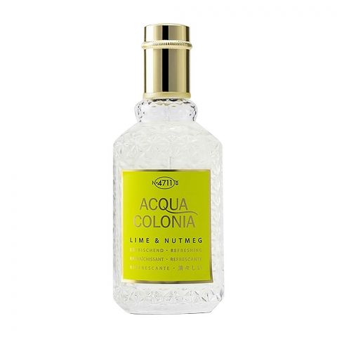 4711 Acqua Colonia Lime & Nutmeg Eau De Cologne, Fragrance For Men & Women, 170ml