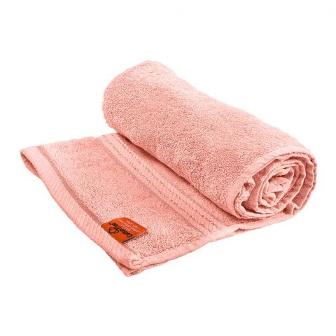 Cotton Tree Combed Cotton Bath Towel, 70x140, Pink