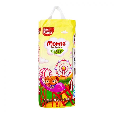 Momse Baby Pants, XXL No.6, 15 KG, 48-Pack