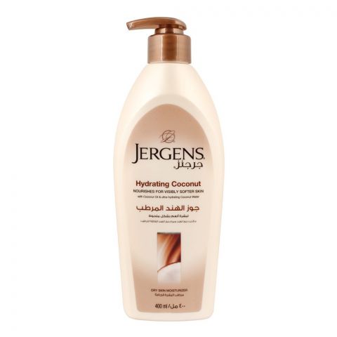 Jergens Hydrating Coconut Body Lotion, 400ml