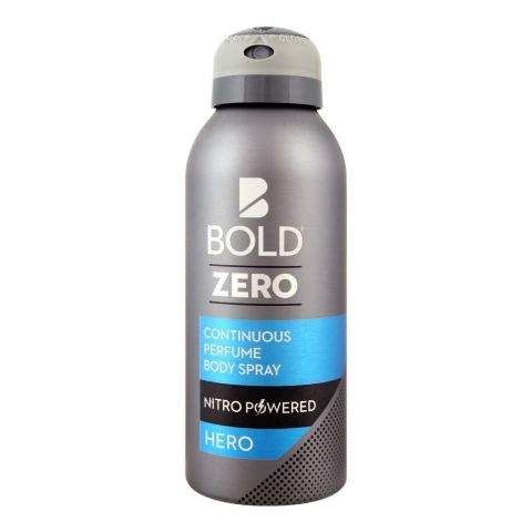 Bold Zero Hero Continuous Perfume Body Spray, 120ml