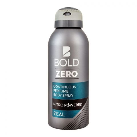 Bold Zero Zeal Continuous Perfume Body Spray, 120ml