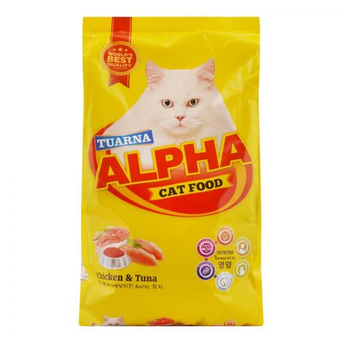 Tuarna Alpha Cat Food Chicken & Tuna, 1300g