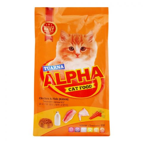 Tuarna Alpha Cat Food Chicken & Fish (Kitten) 450g