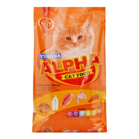 Tuarna Alpha Cat Food Chicken & Fish (Kitten) 1300g