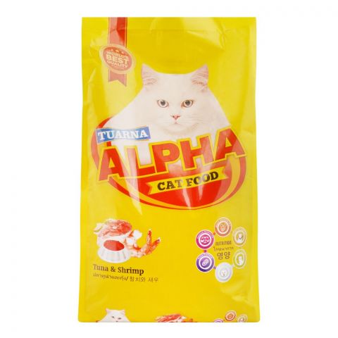 Tuarna Alpha Cat Food Tuna & Shrimp, 1300g