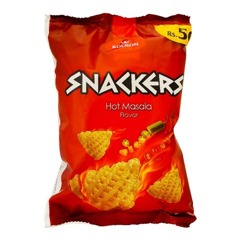 Kolson Snackers Hot Masala Flavor Chips, 58g