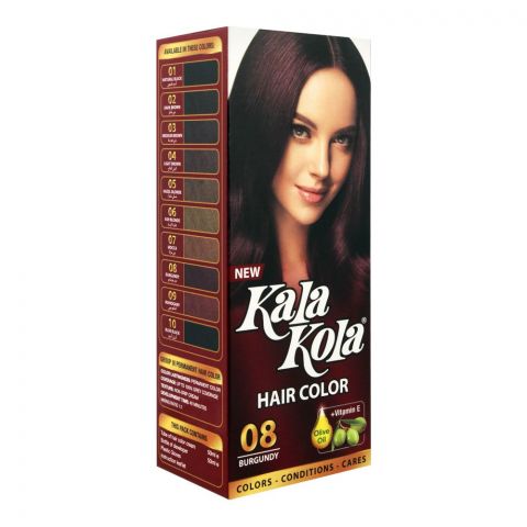 Kala Kola Hair Colour, 08 Burgundy