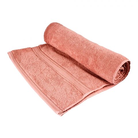Cotton Tree Combed Cotton Face Towel, 40x60 Inches, Pink