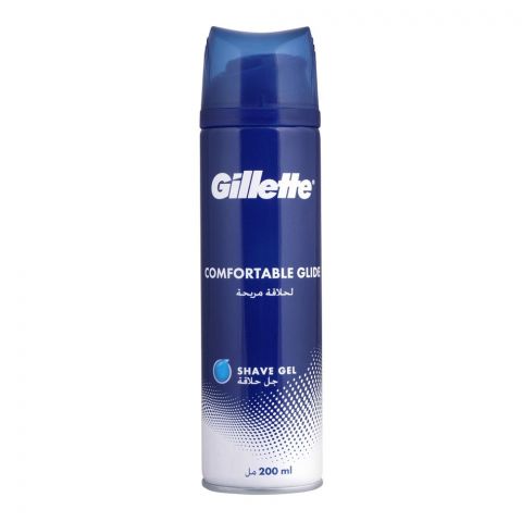 Gillette Comfortable Glide Shave Gel, 200ml