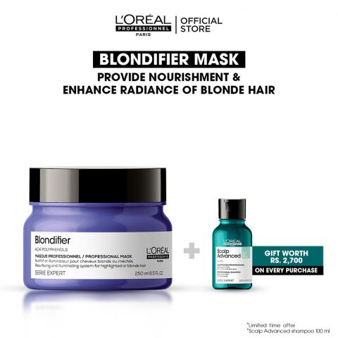 L'Oreal Professionnel Serie Expert Blondifier Acai Polyphenols Professional Hair Mask 250ml