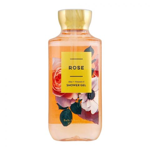 Bath & Body Works Rose Aloe + Vitamin E Shower Gel, 295ml