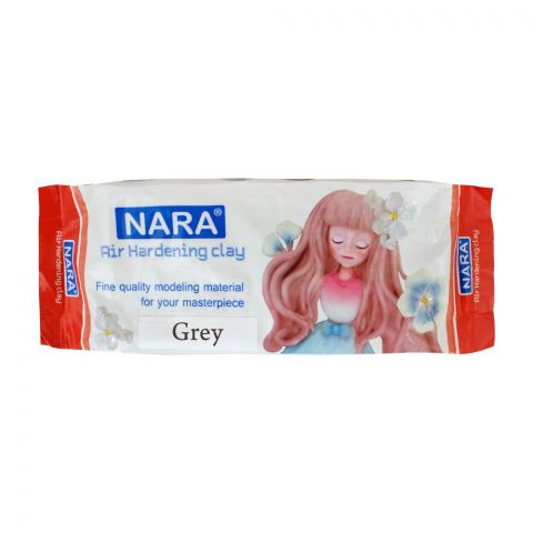 Nara Air Hardening Clay, Grey, 500g, AHC-500/G