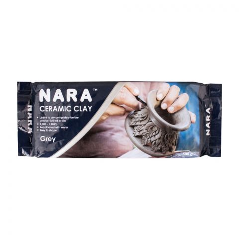 Nara Air Ceramic Clay, Grey, 500g, CRM-500/G