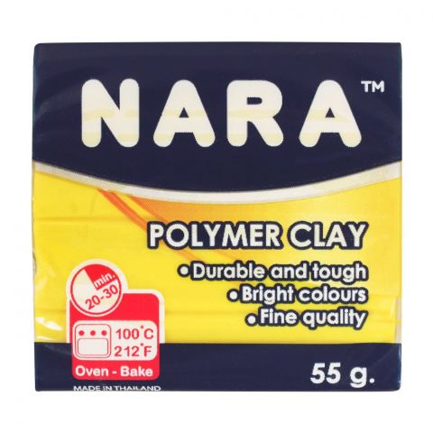 Nara Polymer Clay, Primary Yellow, 55g
