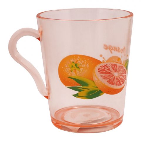 Appollo Party Acrylic Mug, Orange
