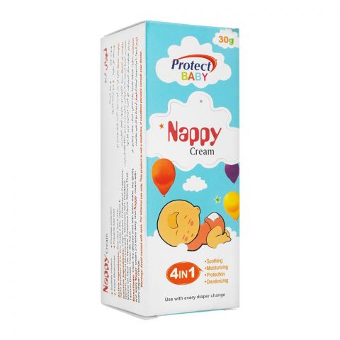 Protect 4 in 1 Nappy Cream, 30g