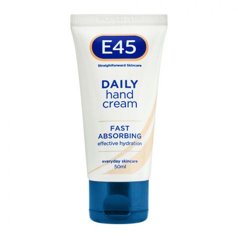 E45 Fast Absorbing Daily Hand Cream, 50ml
