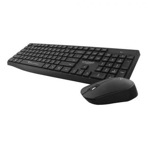 Alcatroz Xplorer Air 6600 2.4Ghz Wireless Keyboard Mouse, Combos Black