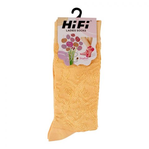 Hifi Ladies Socks, Orange