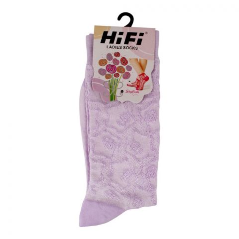 Hifi Ladies Socks, Purple