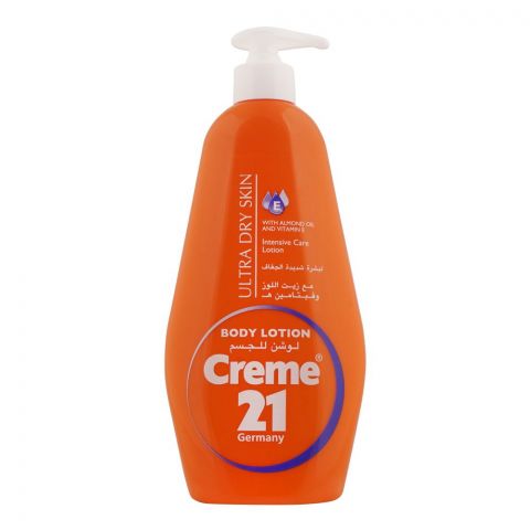 Cream 21 Ultra Dry Skin Body Lotion, 600ml
