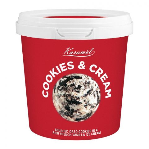 Karamel Cookies & Cream Ice Cream 475ml