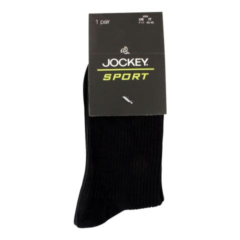Jockey Men's Winter Socks, Black, MC7AJ028N