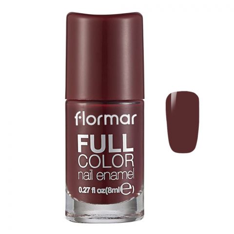 Flormar Full Color Nail Enamel, FC66 Cinnamon, 8ml