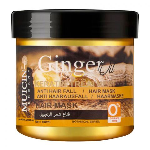 Muicin Ginger Oil Keratin Treatment Anti Hair Fall Hair Mask 500ml
