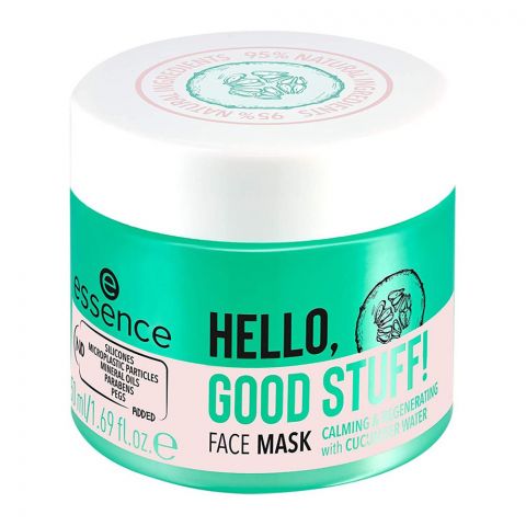 Essence Hello, Good Stuff! Calming & Regenerating Face Mask, 50ml