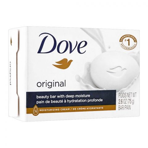 Dove Original Deep Moisture Beauty Bar Soap, 75g