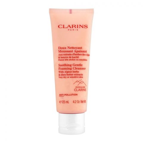 Clarins Soothing Gentle Foaming Cleanser, 125ml