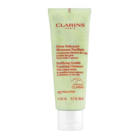 Clarins Purifying Gentle Anti-Pollution Foaming Cleanser, 125ml