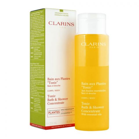 Clarins Tonic Bath & Shower Concentrate, 200ml