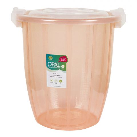Appollo Opal Storage Container, Medium, 10L, Orange