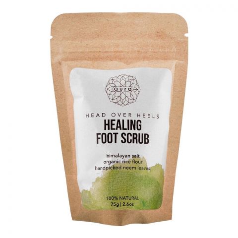 Aura Head Over Heels Healing Foot Scrub, 75g