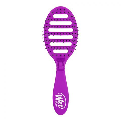 Wet Brush Pop & Go Speed Dry Hair Brush, Purple, BWR810TRAVPL