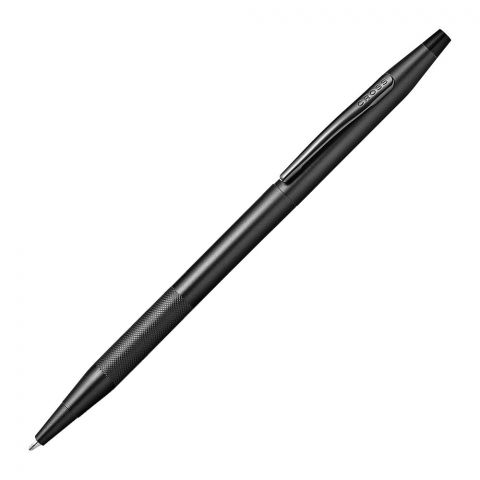 Cross Classic Century Lustrous Chrome Black Roller Ballpoint Pen, AT0082-136