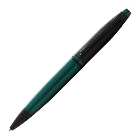Cross Calais Matte Green And Black Lacquer Ballpoint Pen, AT0112-25