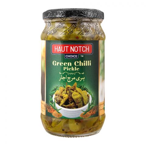 Haut Notch Green Chilli Pickle, 330g