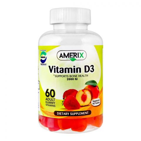 Amerix Vitamin D3 60 Gummies 