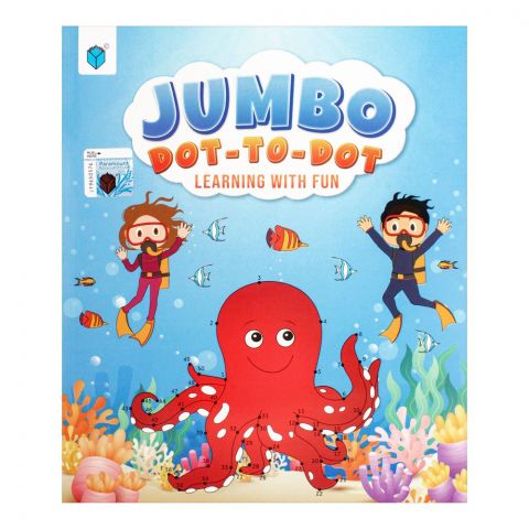Jumbo Dot-To-Dot Learning With Fun Book